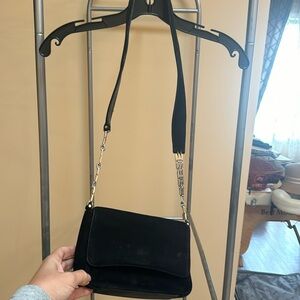 Bally suede small shoulder bag